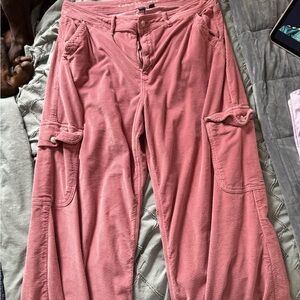 American Eagle Outfitters Dusty Pink Corduroy Pants